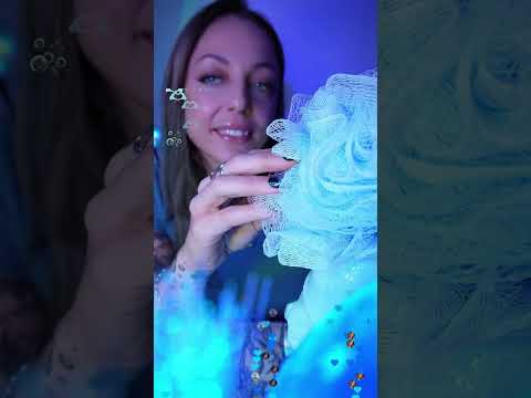Loofa ASMR 🫠💙💤 #asmr #asmrsounds #asmrvideo