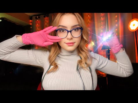 ASMR EYES CLOSED Cranial Nerve Exam 👀 Doctor ASMR for Sleep ❤️ Follow my Instructions