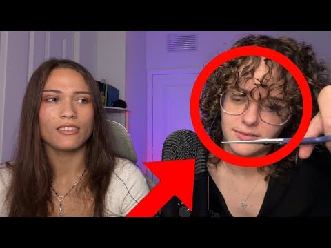Best Friend Tries ASMR For The First Time! (many giggles)