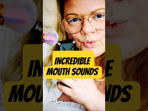 Incredible mouth sounds #asmr #relax #tingles #visualtingle #triggersforsleep #asmrvideo #sleep
