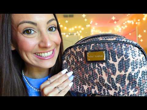 ASMR What's In My Makeup Bag + essentials & fave palettes ♡