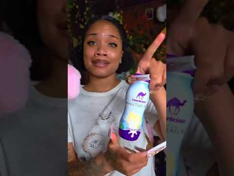 Trying Camel Milk 😳😱 #shorts #mukbang #asmr