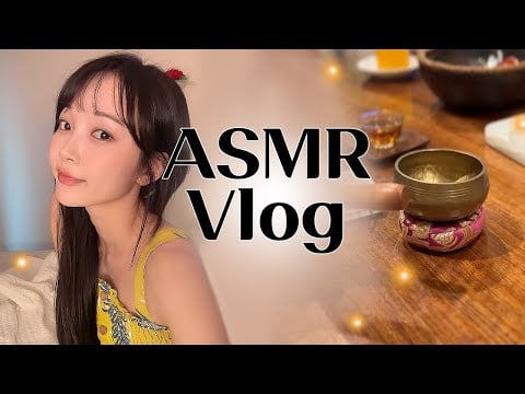 ASMR Vlog 여자 셋의 1박2일 데이트🧘‍♀️ 도심 속 템플스테이로 시작해서 이제 도파민스테이 로 끝나버린