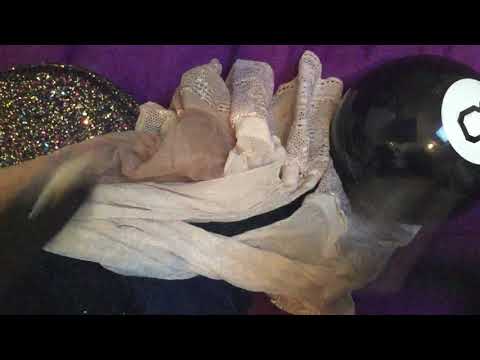 GLOVES 🖤 TAPPING🖤 NAILS and STOCKINGS 🎧  [[ASMR]]
