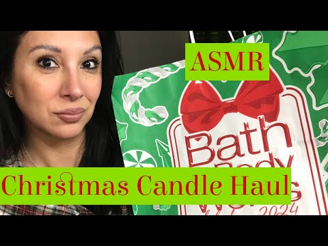 Gum Chewing Christmas Candle 🕯️ Haul | Bath and Body Works