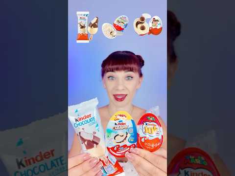 Kinder Candy Challenge ASMR  #mukbang #challenge