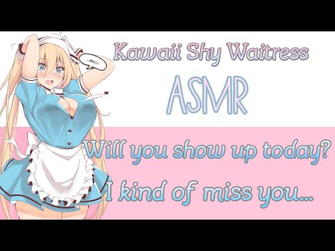 ♡ Shy Waitress Has A Crush On You [F4M] [Customer] [Adorkable] [RoleplayASMR]