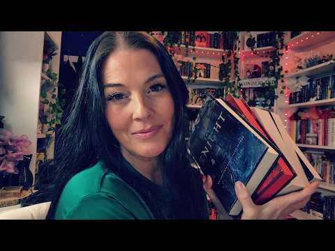 ASMR- Library RP (w/Pencil Chewing, Intense Keyboard Clacking, & My Latest Fantasy Buys) ✏️📚