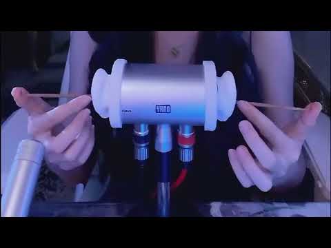 Deep Ear Cleaning ASMR with Goose Feather & Heartbeat Therapy / 1Hr (No Talking)