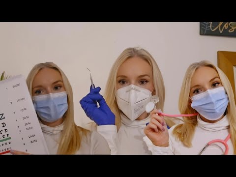 ASMR Doctor Dentist Opticians medical appointment visit | face touching | personal attention