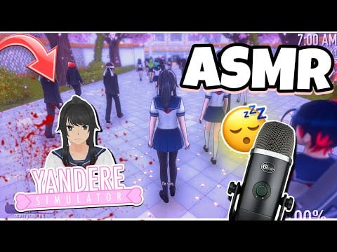 ASMR Français • JE T’ENDORS SUR YANDERE SIMULATOR 😴 (chuchotement relaxant) 