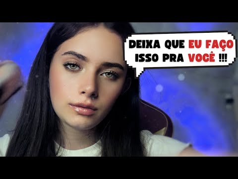 POV - IRMÃ MAIS VELHA TIRA SUA MAQUIAGEM | ASMR Roleplay | YasASMR_