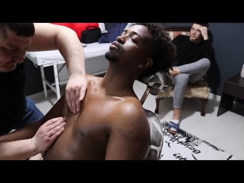 ASMR TURKİSH BARBER MASSAGE HEAD NECK BACK AMR EAR FACE MASSAGE