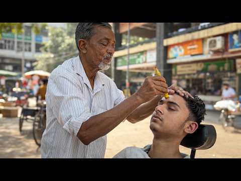 Waris Barber Best Head Massage For INSTANT SLEEP | Painkiller & Stress Relief Massage | ASMR Gautam