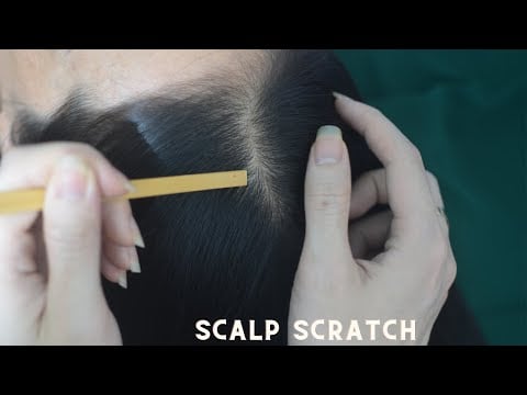 ASMR Scalp Scratch Real Person, Intense Scratching, Sounds For Stress Relief