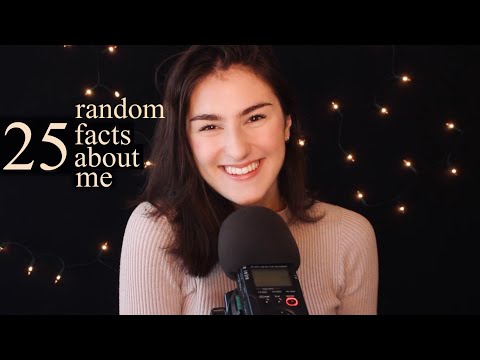 [ASMR] 25 RANDOM FACTS ABOUT ME ⁉️🤷🏻‍♀️// (german/deutsch) IsabellASMR