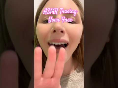 ASMR Tracing Your Face 🫥 #asmrvideos #asmrsound #asmrroleplay  #shorts #tinglesasmr #asmr