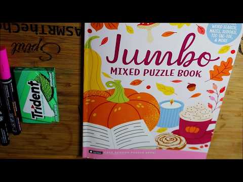 Pumpkin Pie Recipe Wordsearch ASMR Chewing Gum.