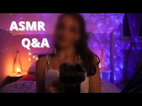 ASMR Face Reveal + Q&A 🫣 Mic Scratching with Slow & Sensitive ...