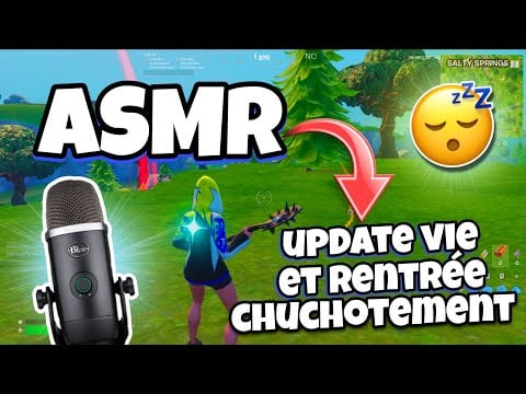 ASMR Français • UPDATE de MA RENTREE et de MA VIE : CHUCHOTEMENTS INTENSES 😴