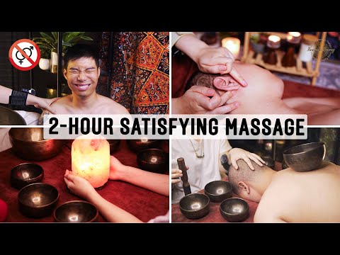 Watch NOW! 2 Hours ASMR Massage Ultimate Stress Relief & Deep Relaxation with Healing Music