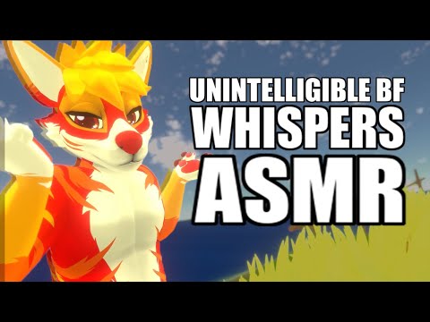 [Furry ASMR] Barely audible positive affirmations/unintelligible whispering (BF EDITION) ❤️