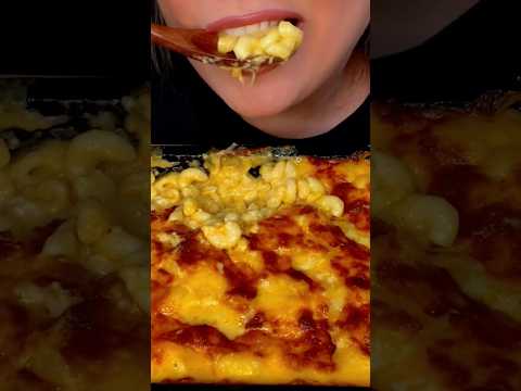 Mac and cheese #asmr #mukbang #macandcheese #food #eating
