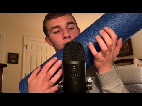 Asmr setting and then breaking the pattern