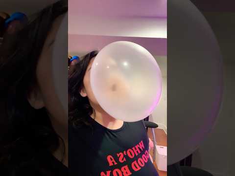 BUBBLE ASMR | blowing bubble gum popping sounds #asmr