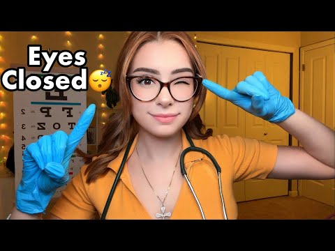 ASMR Nurse Exam but EYES CLOSED 👀 Medical ASMR for Sleep 🩺 Follow my Instructions