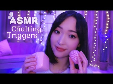 ASMR Chatting Triggers ✨ Quoi de neuf dans ma vie, annonce et changement en 2025...🎉
