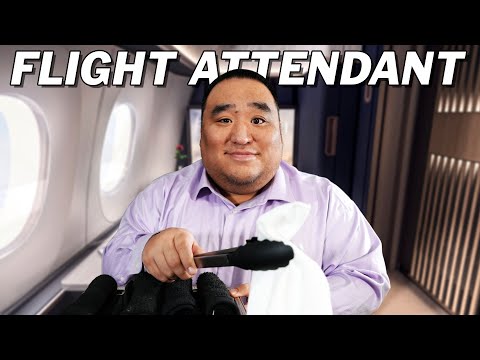 FIRST CLASS FLIGHT EXPERIENCE  ✈️ ASMR Roleplay