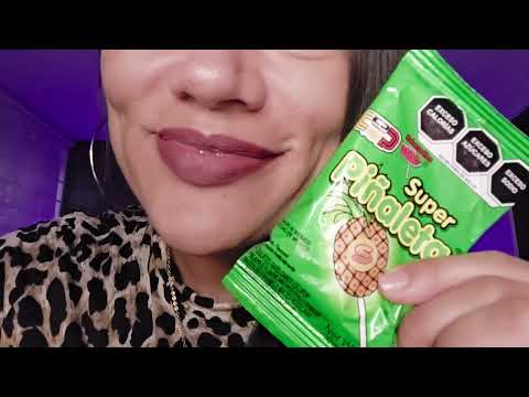 ASMR INAUDIBLE |PALETA SIN HABLAR| EXCLUSIVO PARA DORMIR 😴 #asmr #mouthsounds #relaxing #viral 