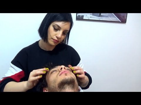 ASMR ''NICE MASSAGE'' TIME WITH LADY 'OBEN' | Back-Arms-Head 💆🏼