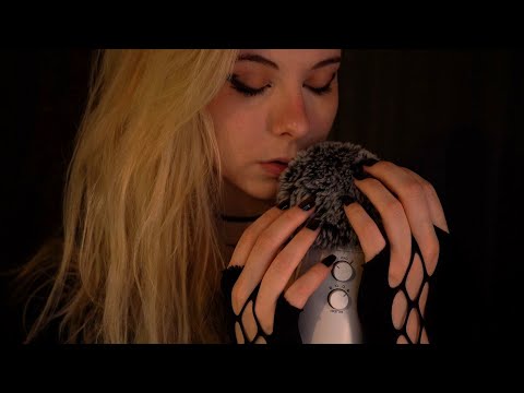 slow ASMR | "everything will be okay" soft Whispering & Fluffy Scratching