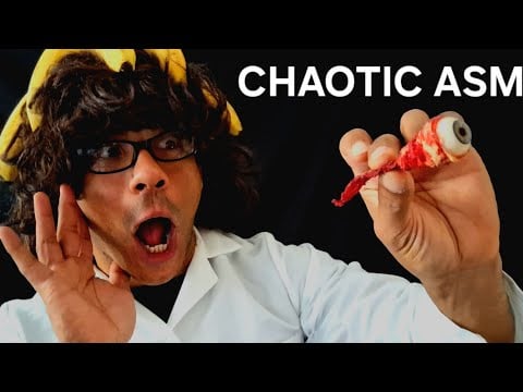 CHAOTIC DOCTOR ASMR with relaxing yet hilarious triggers