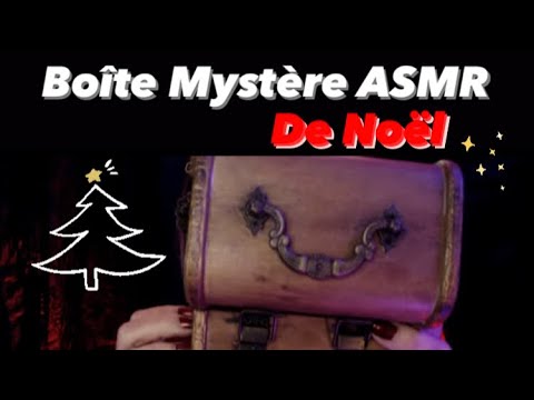 ASMR français BOITE MYSTERE DE NOËL 1 🎄