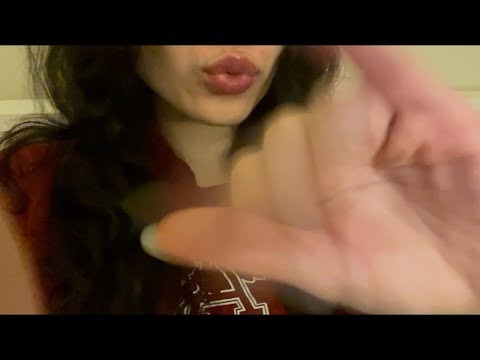 ASMR LOFI super up close mouth sounds & camera tapping 