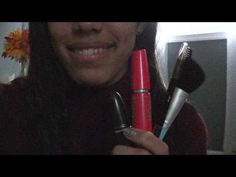 Ambers ASMR: *** Make up ROLE PLAY: Getting your make-up ready for a party!