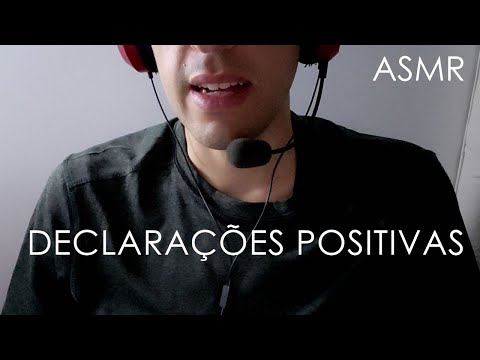 ASMR declarações positivas para você