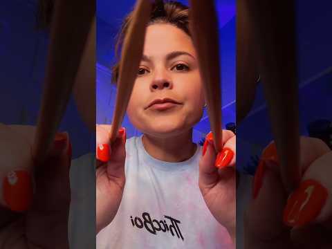 Tingly scalp check on you #asmr #relax #asmrsounds #satisfying