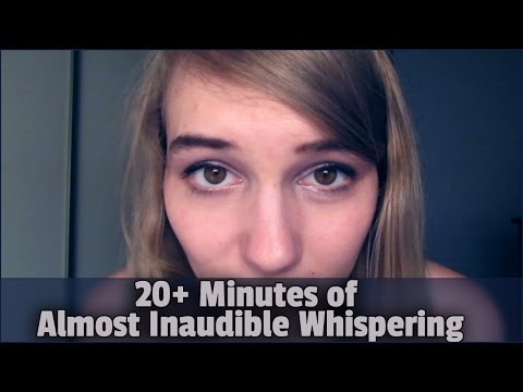 [BINAURAL ASMR] 20+ Minutes of Almost Inaudible Whispering