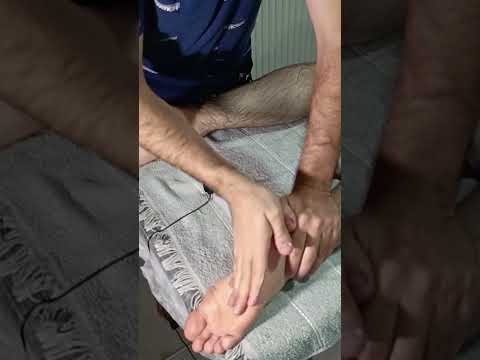 RELAXING REFLOXOLOGY MASSAGE  #relaxationmassage #relax #sleep #shorts