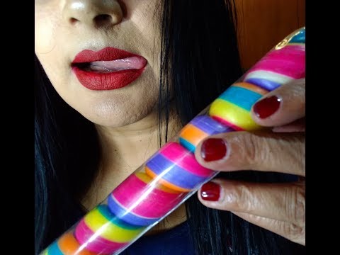 ASMR En Español.-  Paleta de unicornio