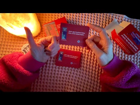 ASMR U.S. Citizenship Test Questions ~ Relax and Learn
