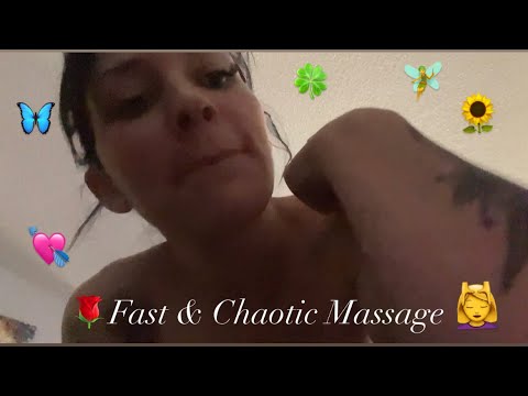 ASMR Fast, Chaotic & Aggressive Massage