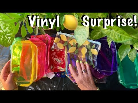 ASMR Vinyl Surprise! (Soft Spoken Version) Vinyl bag rummage & extra special sounds!