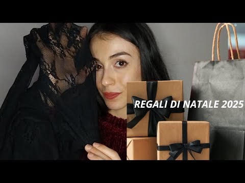 I MIEI REGALI DI NATALE in ASMR🎁💤/ ITA