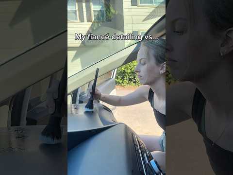 My fiancé detailing vs… #asmr #automobile