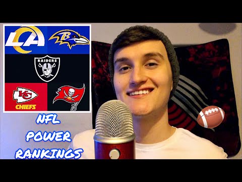 Early NFL 2021 Power Rankings 🏈 ( ASMR )